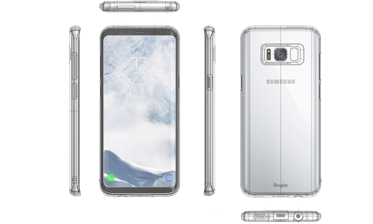 Ringke Slim do Galaxy S8 Black