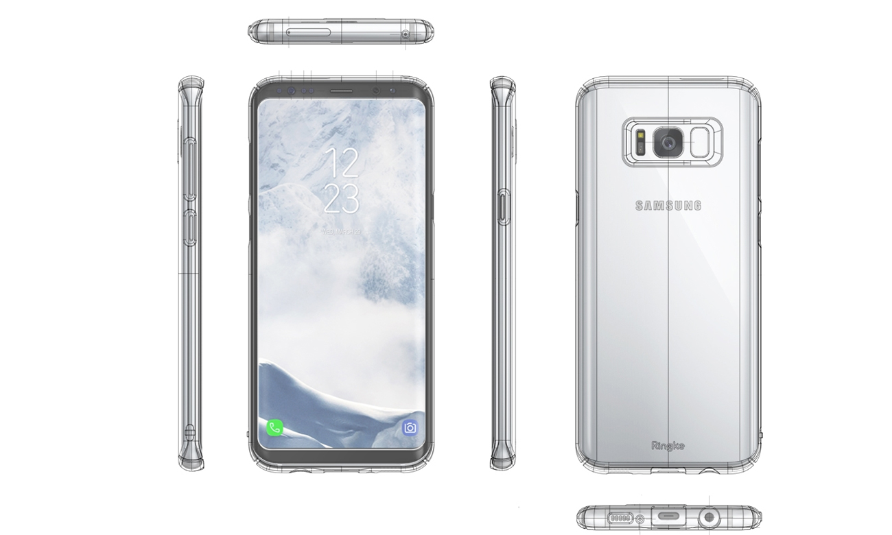 Ringke Slim do Galaxy S8 Royal Gold