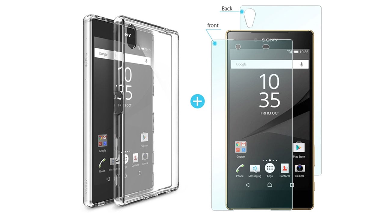 Ringke Sony XPERIA Z5 Premium Szare folia ochronna