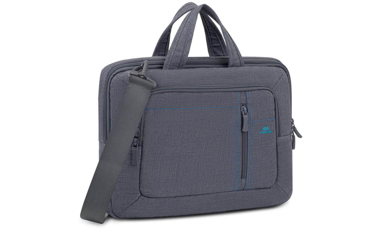 RIVACASE Alpendorf 7520 szara Torba na laptopa 13-14''