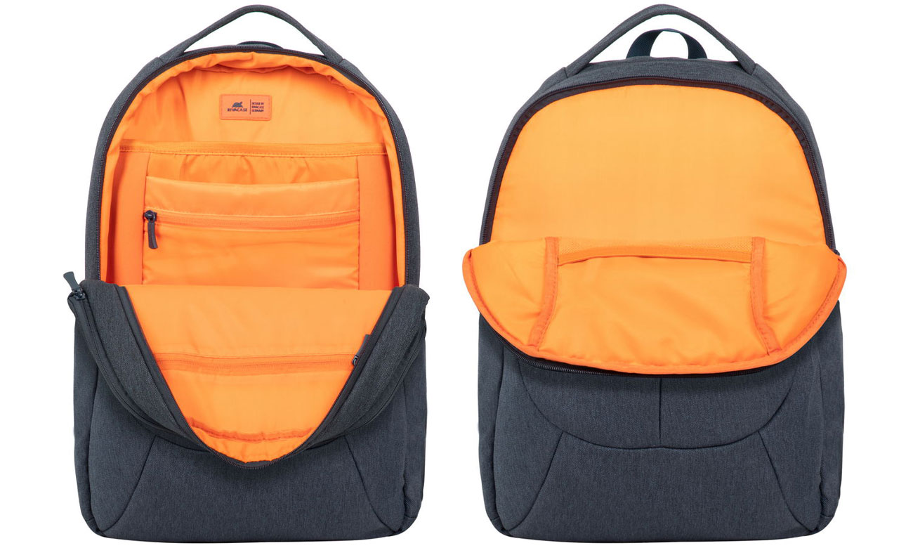 RIVACASE Galapagos 7761 15.6'' szary wnętrze