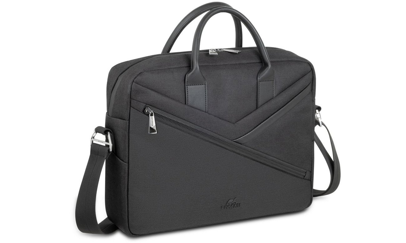 Tasche RIVACASE Clark 8124 Tasche MacBook Air 15/ Laptop 14 schwarz