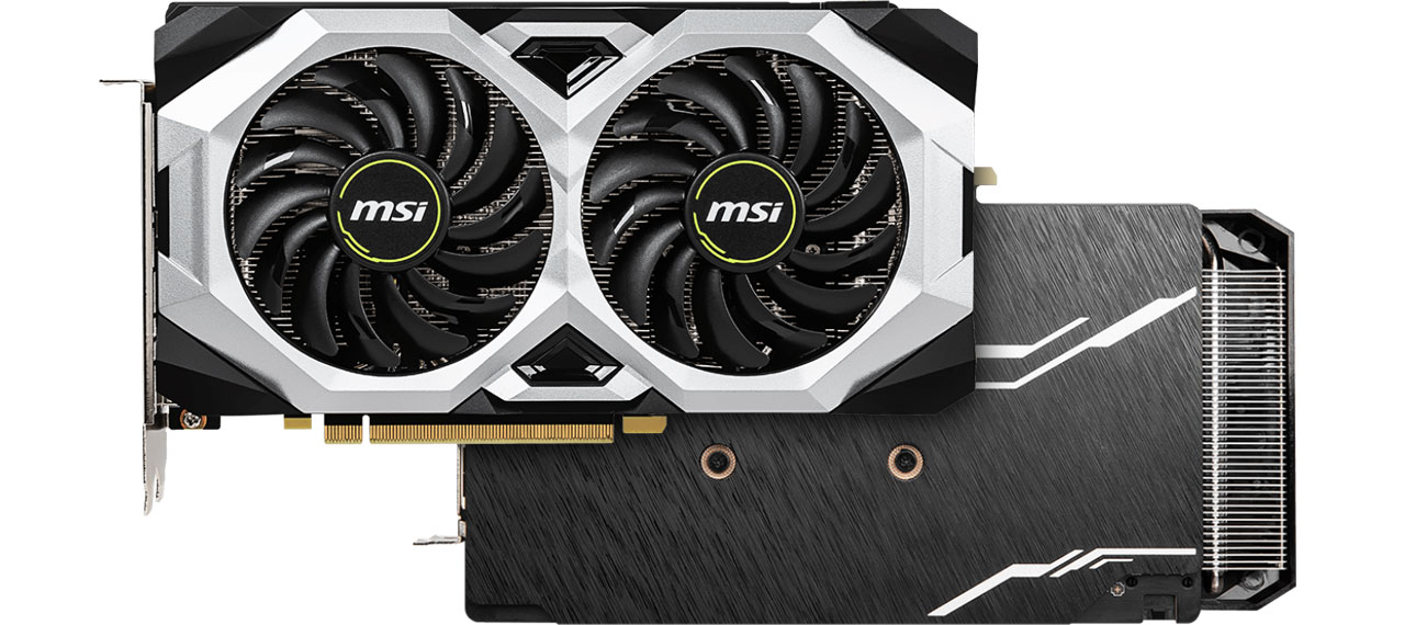 MSI Geforce RTX 2060 SUPER VENTUS GP OC - Przód, tył