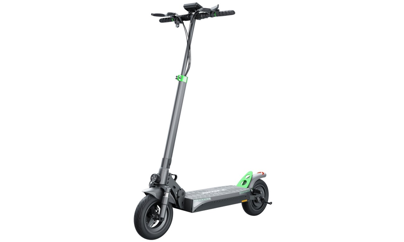 Hulajnoga elektryczna Ruptor R1 Zielona - Widok od przodu pod kątem