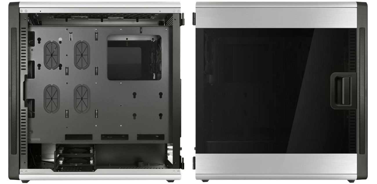 Raijintek Asterion Plus (srebrny) GERT-054 Wnętrze