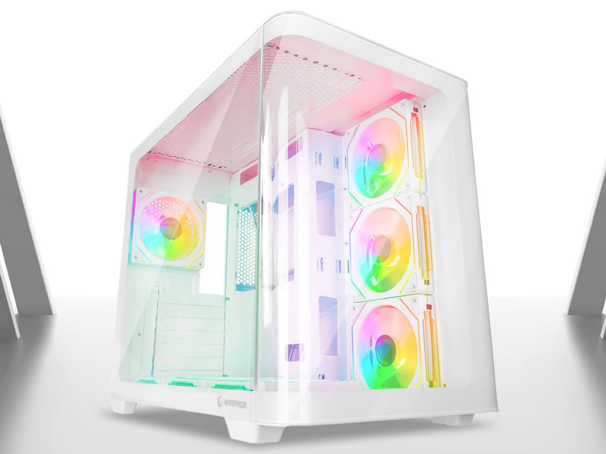 Obudowa do komputera Rampage Loopy White