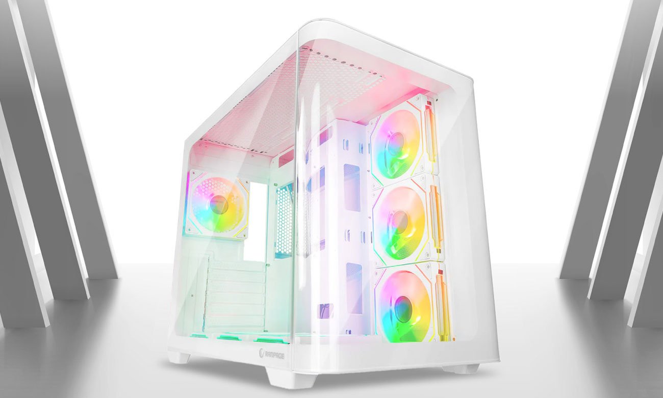 Obudowa do komputera Rampage Loopy White