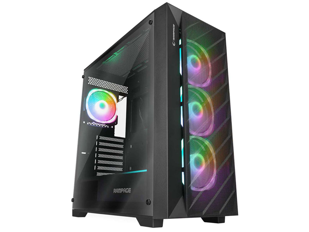 Obudowa Rampage Prime Mesh ARGB Black