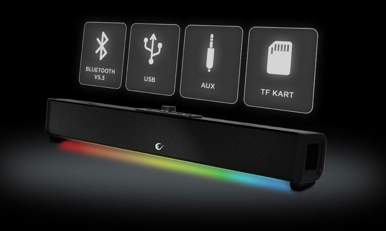 Rampage RM-1 SoundWave Plus TF, BT+USB+AUX, 64W soundbar