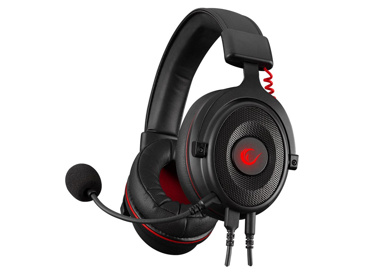 Rampage Drop Plus 7.1 Headset - Vorderansicht im Winkel