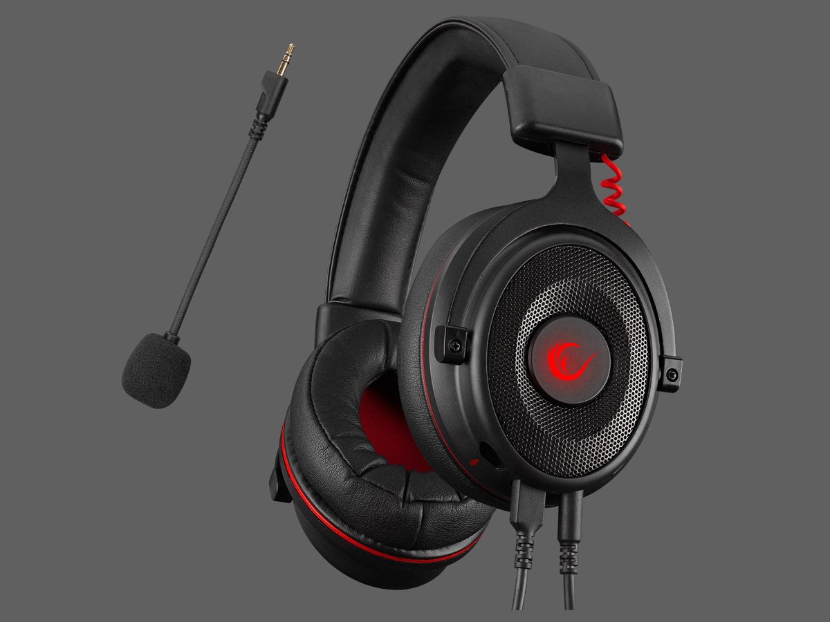 Rampage Drop Plus 7.1 Headset - Allgemeine Ansicht, Grafik mit Hintergrund