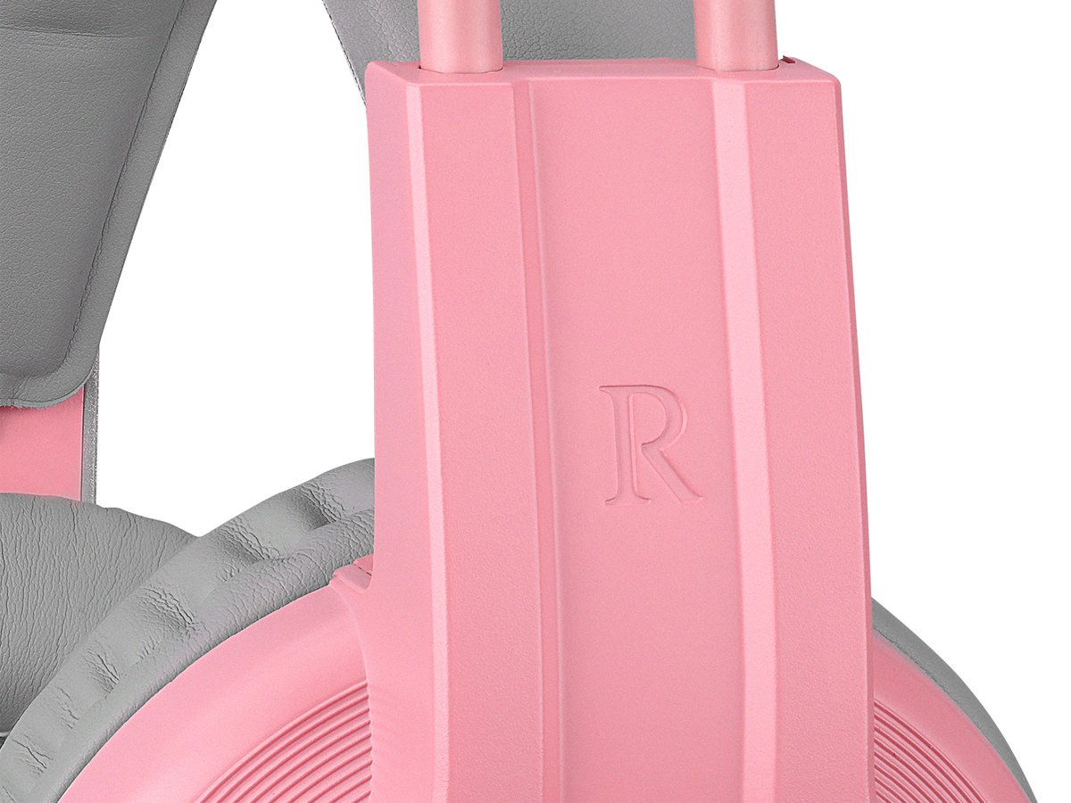 Zestaw słuchawkowy Rampage X-Catty Pink 7.1 RGB - Wygodny w użytkowaniu