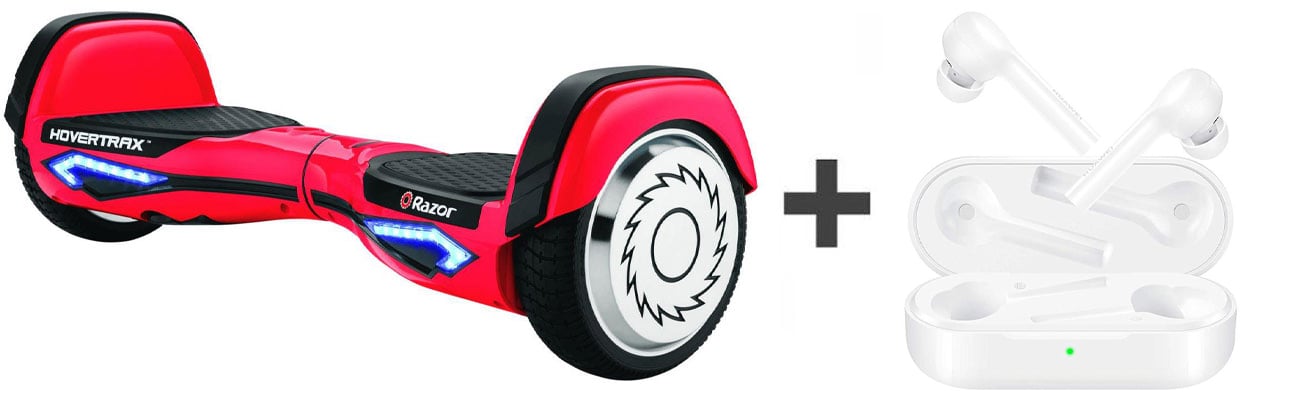 Razor Hovertrax 2.0 + Huawei FreeBuds Lite