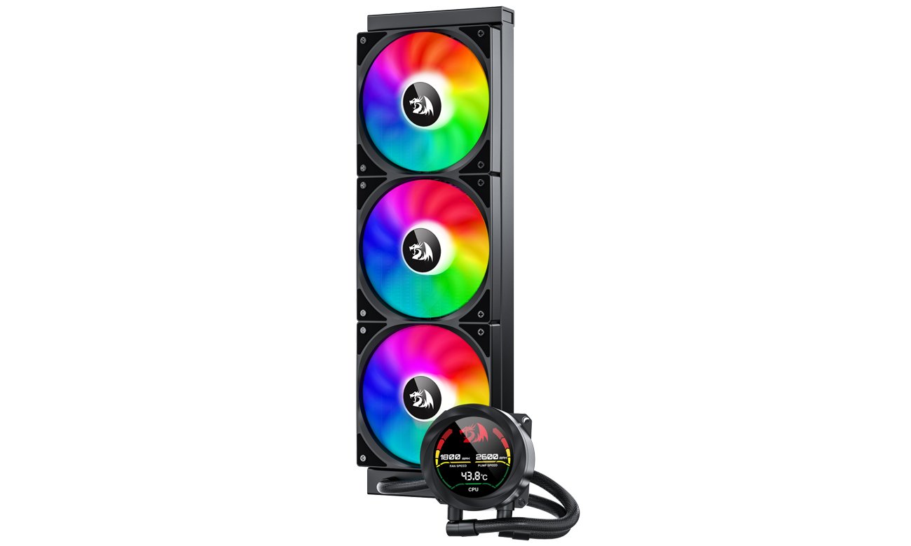Chłodzenie Redragon CCW-1017 RGB 3x120mm