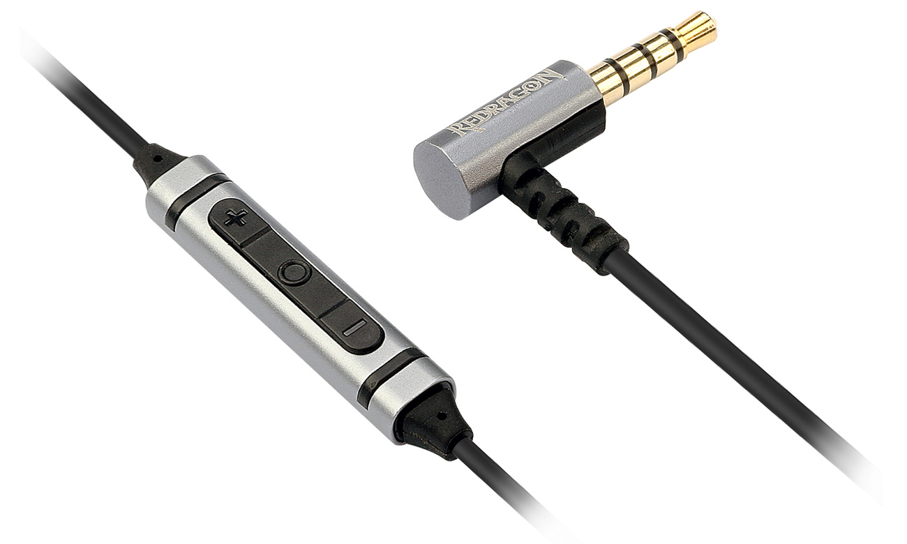 Dwa mikrofony, pilot na kablu i adapter