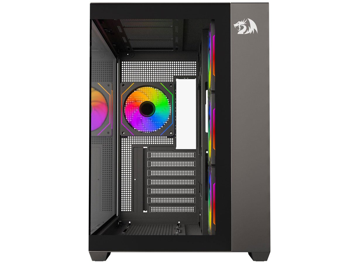 Obudowa Redragon EVO RGB widok z przodu