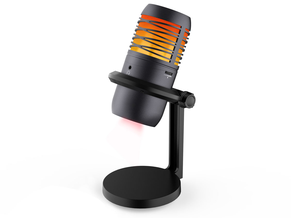 Mikrofon Redragon GM211 Nebula - Widok od przodu pod kątem