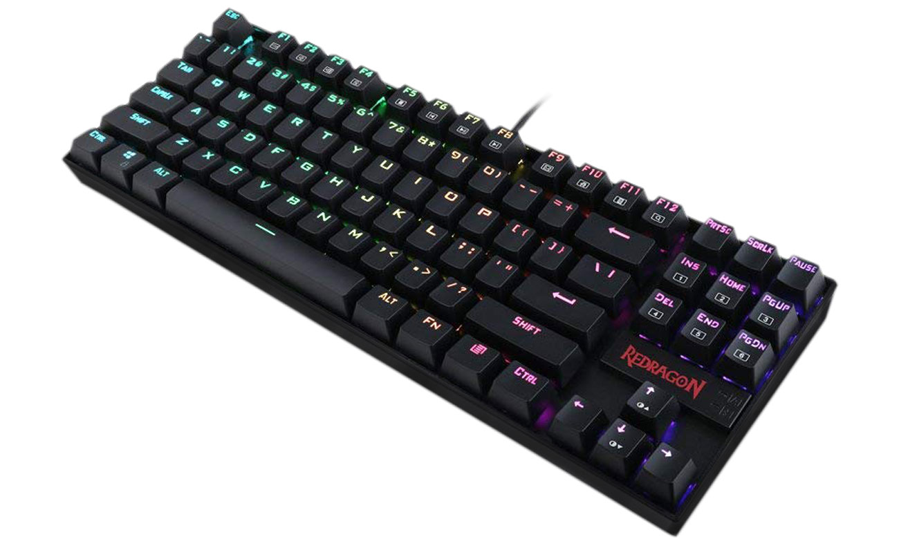 CLAVIER MÉCANIQUE GAMING REDRAGON KUMARA K552 RGB-1 - RED SWITCHES