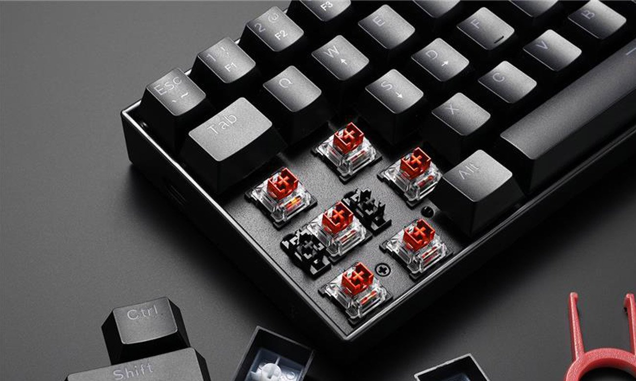 Przełączniki mechaniczne Redragon Red