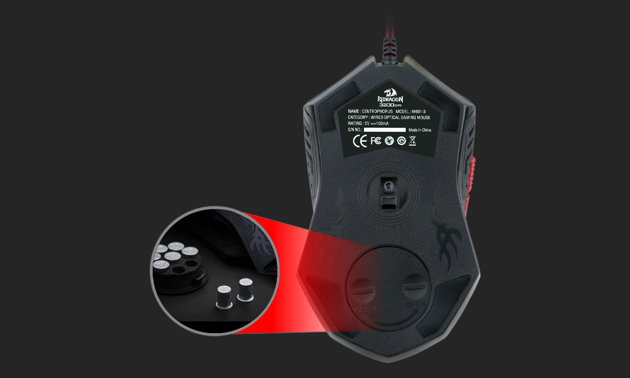 Redragon Centrophorus M601