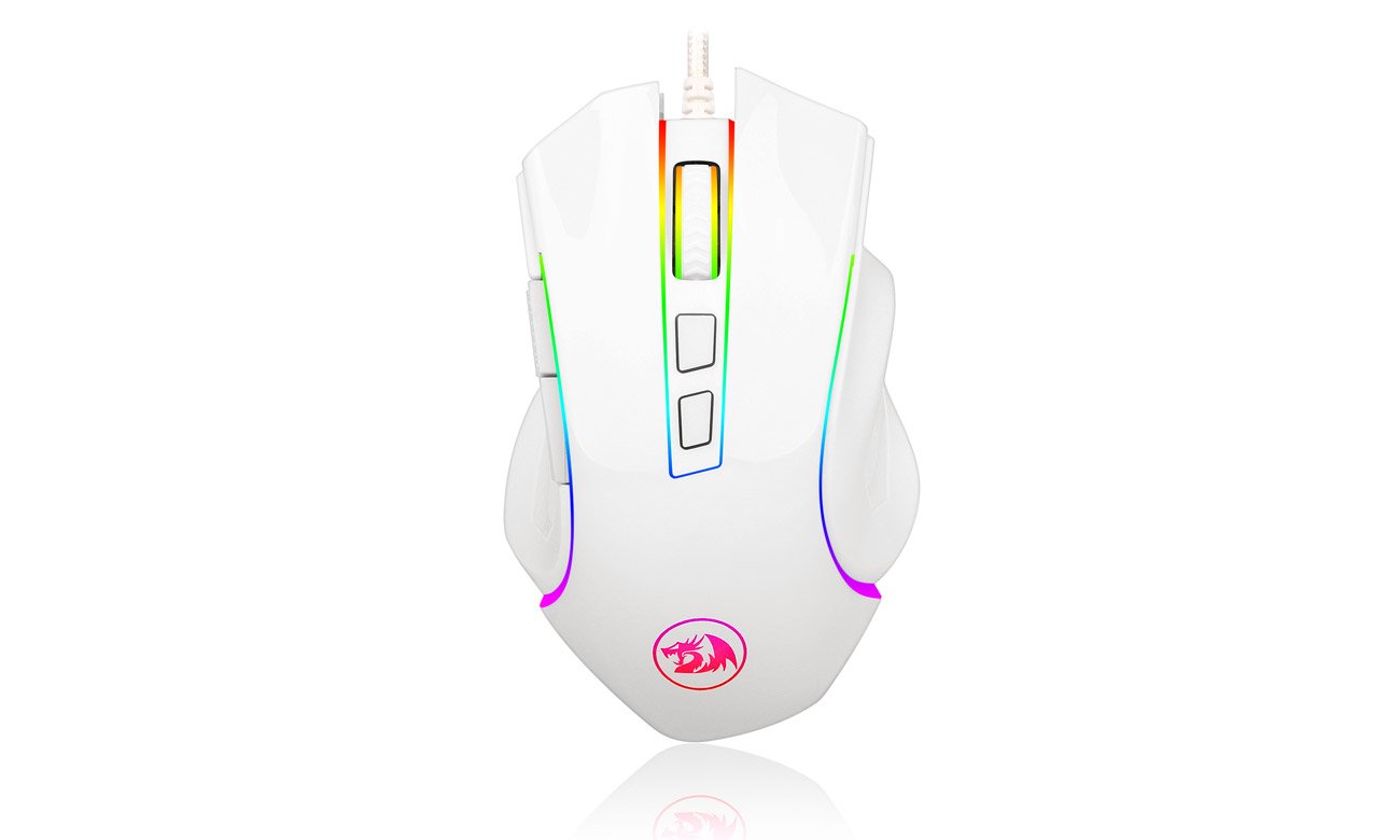 Mysz dla graczy Redragon Griffin RGB White