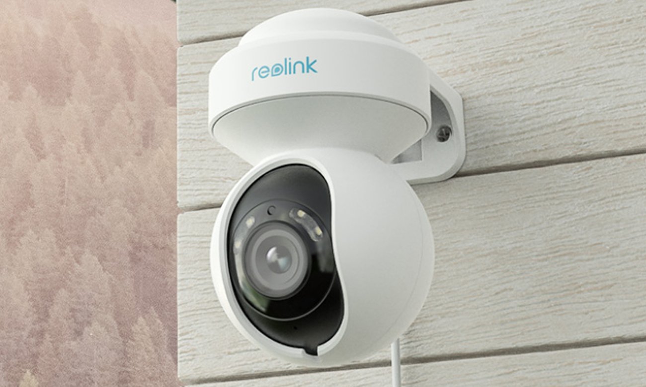 Inteligentna zewnętrzna kamera obrotowa Reolink E Series E560P - Grafika lifestyle