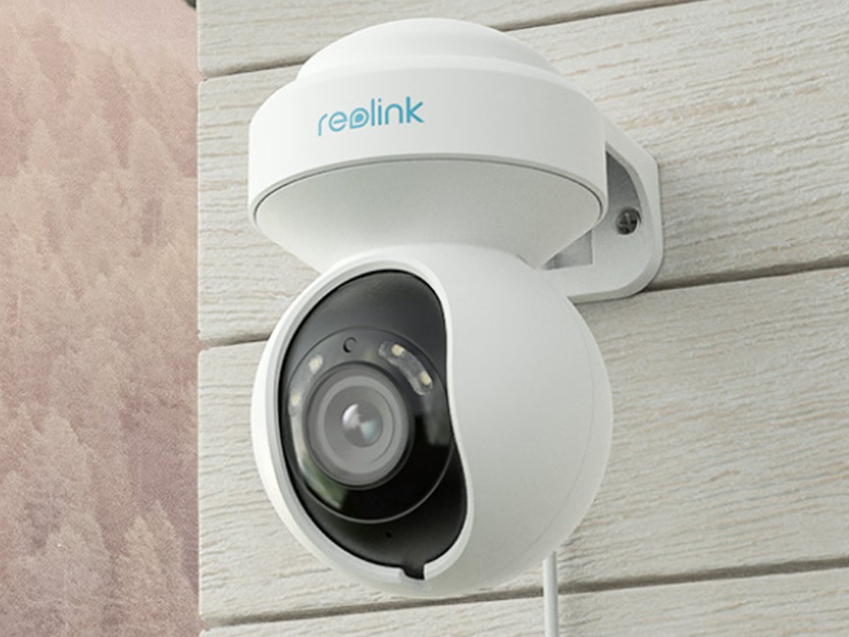 Inteligentna zewnętrzna kamera obrotowa Reolink E Series E560P - Grafika lifestyle