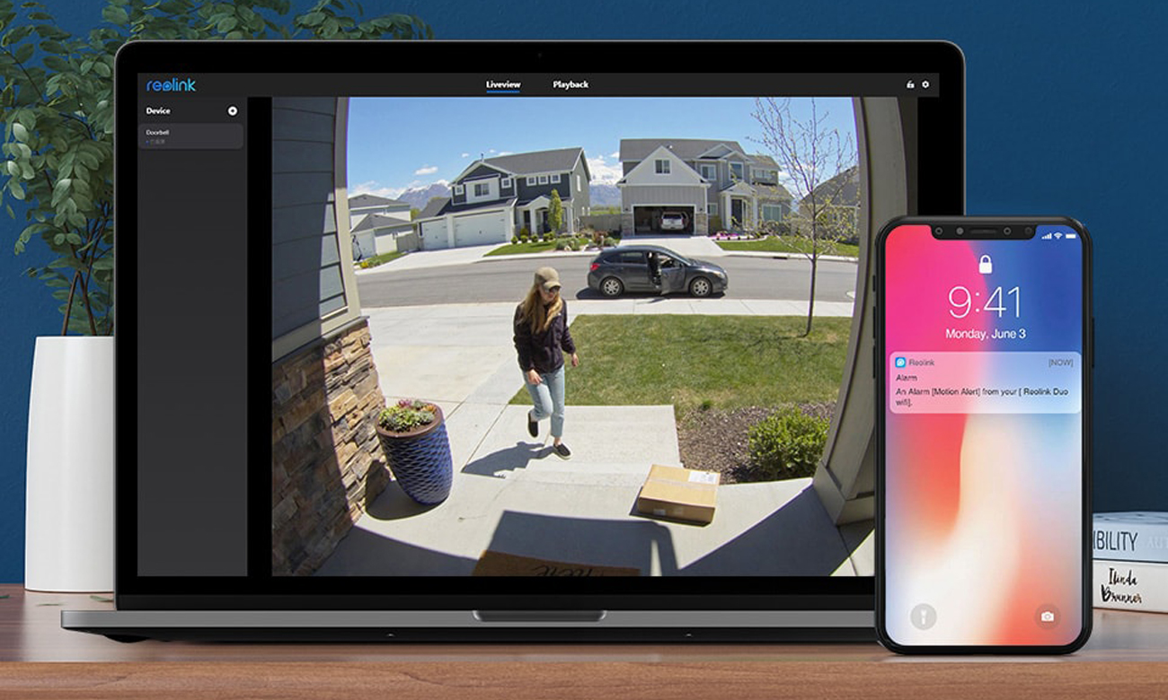 Kamera 360° Reolink FISHEYE FE-W Wi-Fi - Wiele trybów wyświetlania