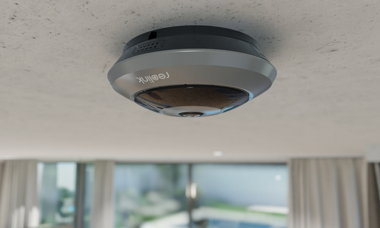 Kamera 360° Reolink FISHEYE FE-W Wi-Fi - Grafika lifestyle