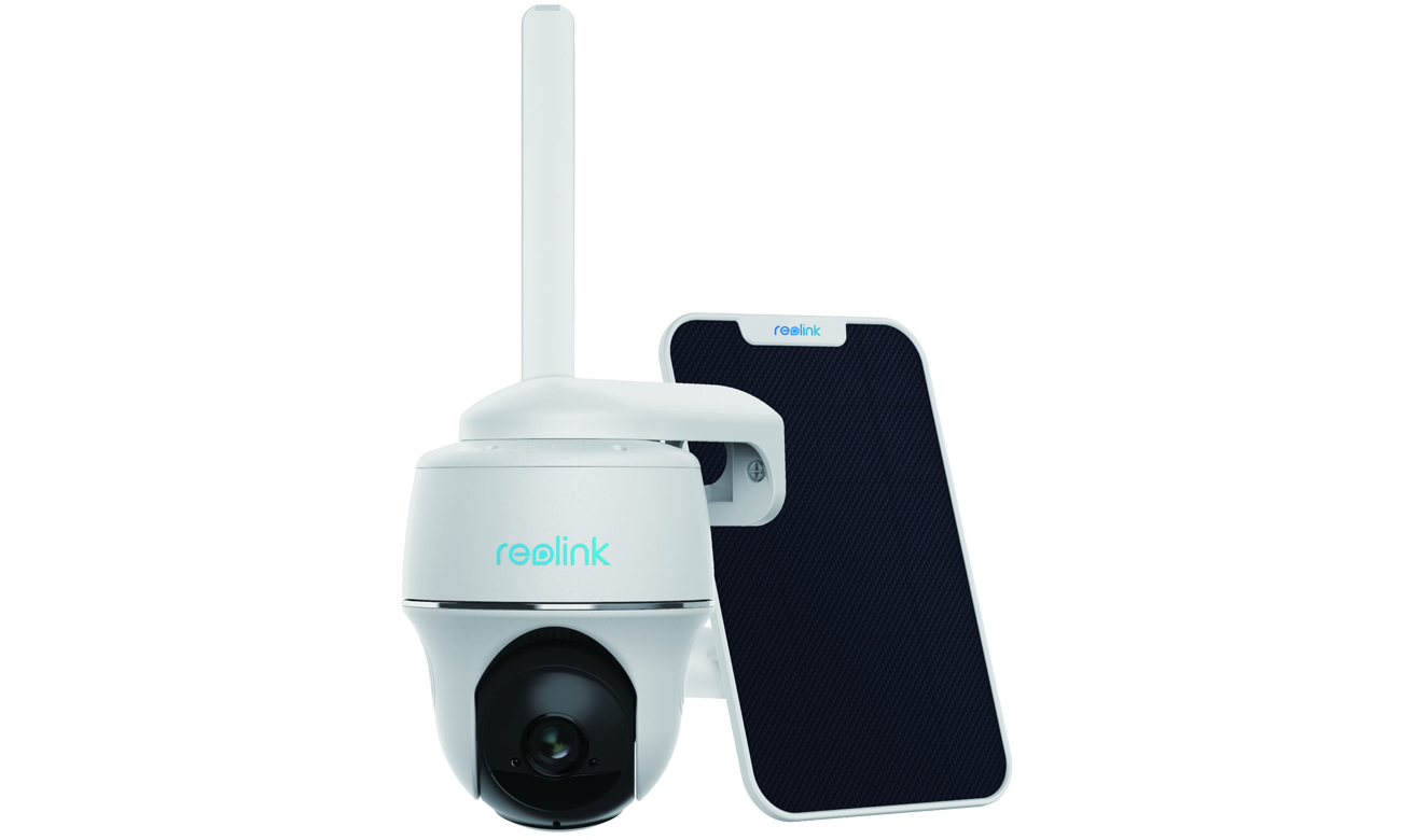 Inteligentna kamera Reolink GO PT PLUS 4G LTE + Panel solarny - Widok od przodu