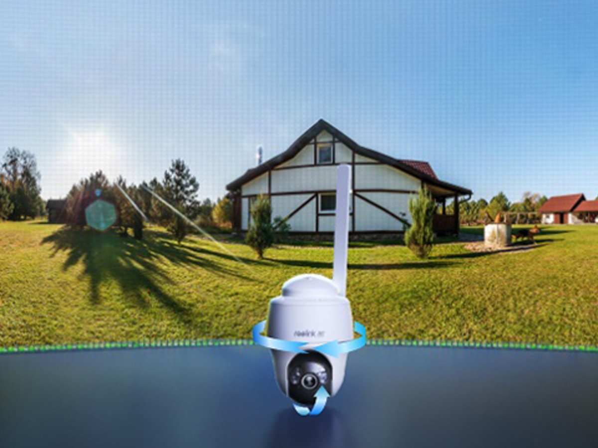 Inteligentna kamera zewnętrzna Reolink 4G G440 - Grafika lifestyle