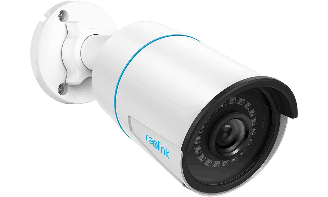Inteligentna kamera Reolink RLC-510A Biała - Widok od przodu pod kątem