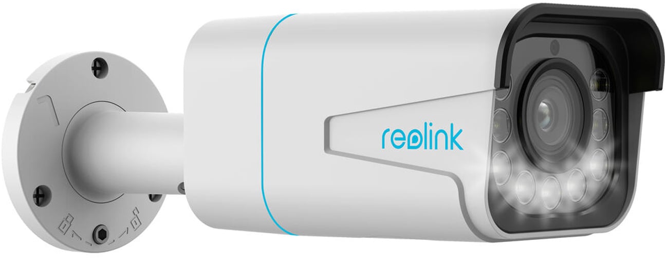 Inteligentna kamera zewnętrzna Reolink RLC-811A - Widok od przodu pod kątem