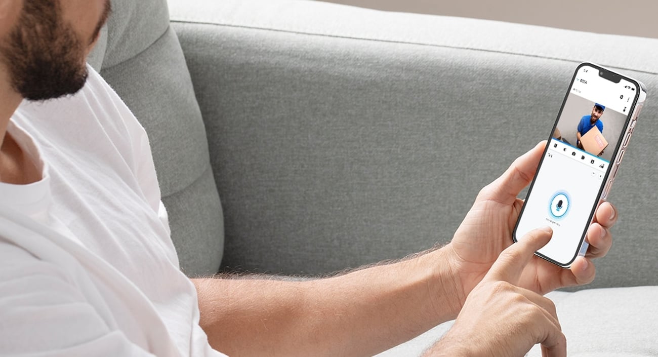 Inteligentna kamera obrotowa Reolink RLC-823A 16X - Dwukierunkowa komunikacja głosowa