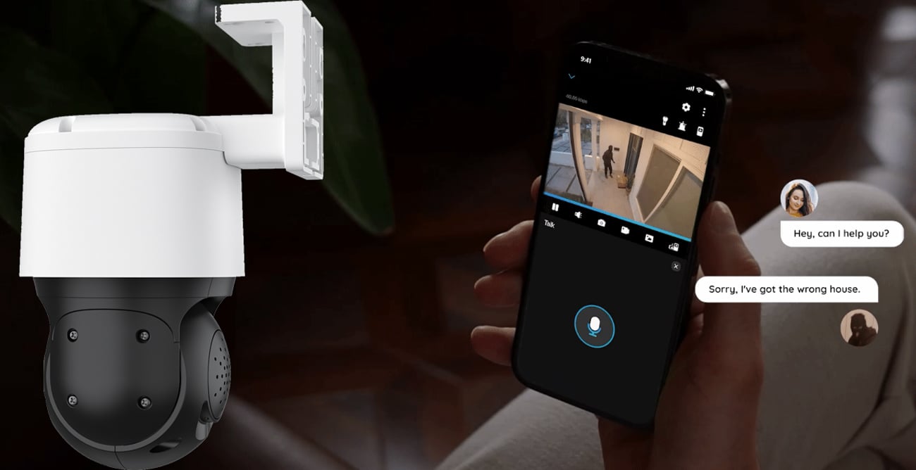 Inteligentna kamera Reolink RLC-830A POE - Dwukierunkowa komunikacja audio