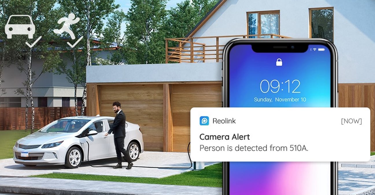 Zestaw Reolink RLK8-800B4 - Funkcja Smart Detekcja