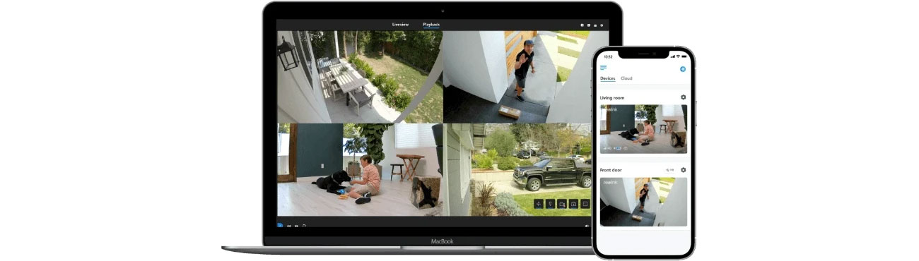 Reolink RLN36 Aplikacja, interfejs