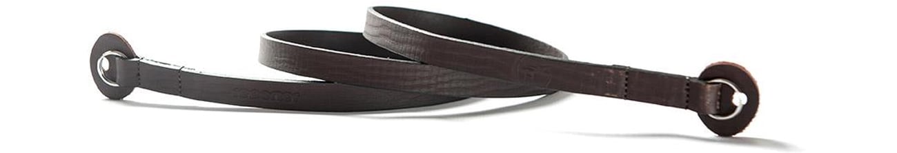 Pasek skórzany do aparatu Reporter LS14 brązowy