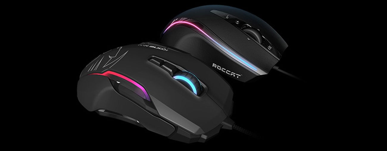 Roccat Kone AIMO Ergonomiczna Budowa