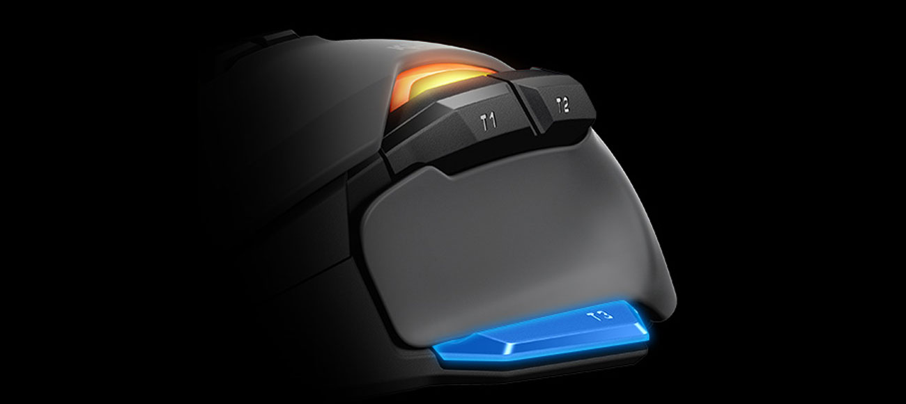 Roccat Kone AIMO Technologia EASY-SHIFT[+]™