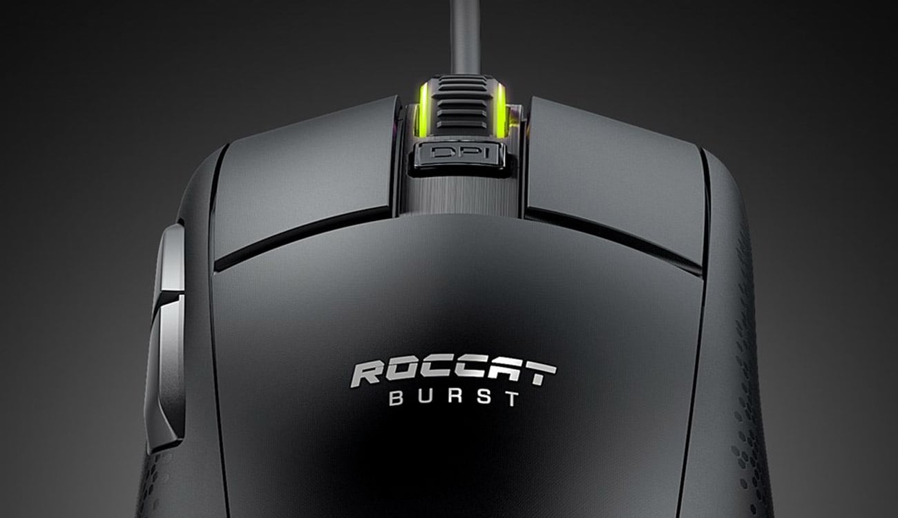 Mysz dla graczy Roccat Burst Core AIMO czarna