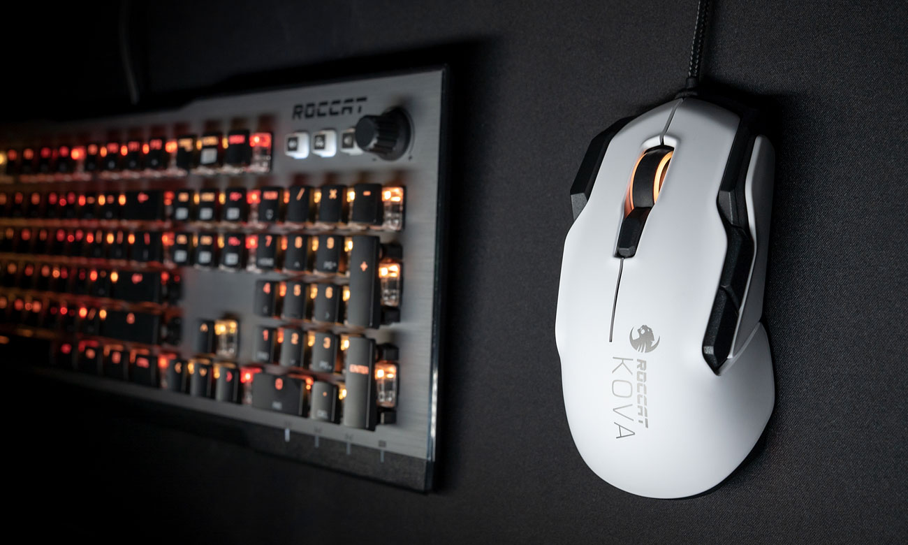 Roccat KOVA AIMO RGB Biała - Podświetlenie