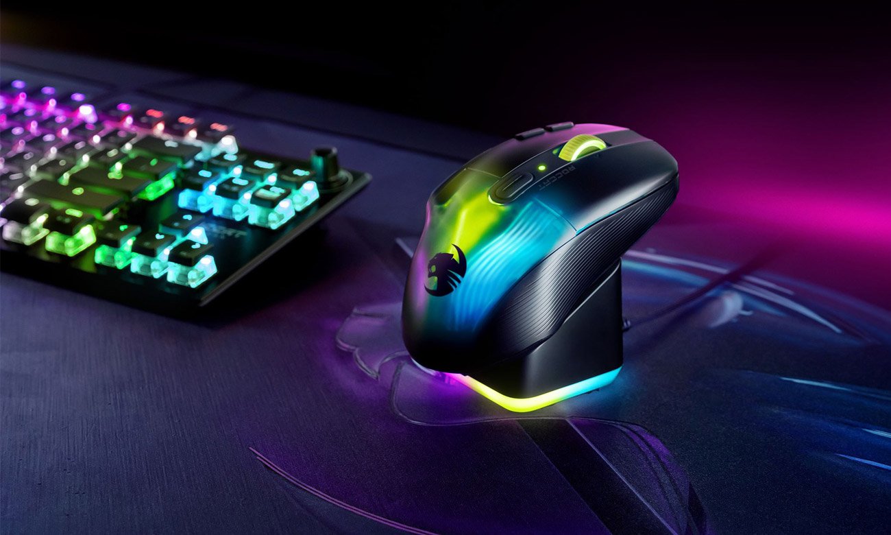 Bezprzewodowa mysz dla graczy Roccat Kone XP Air