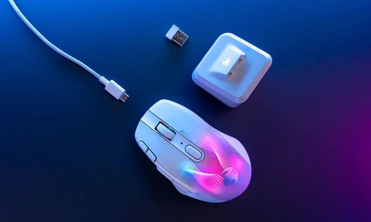Bezprzewodowa mysz dla graczy Roccat Kone XP Air