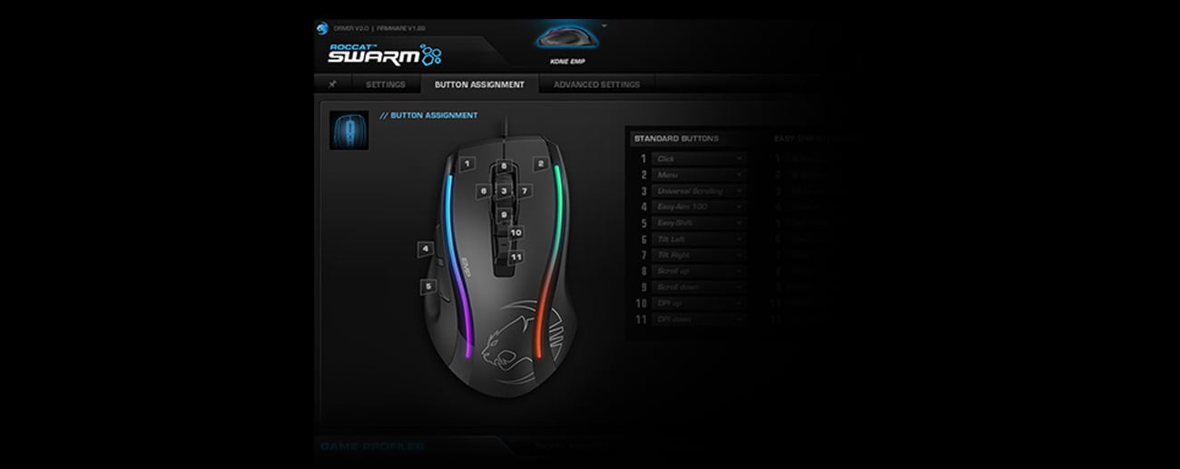 ROCCAT® Kone EMP Swarm