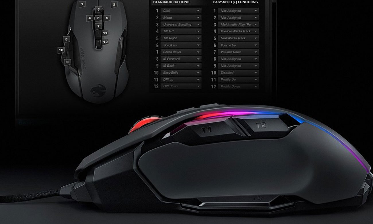 Mysz dla graczy Roccat Kone AIMO