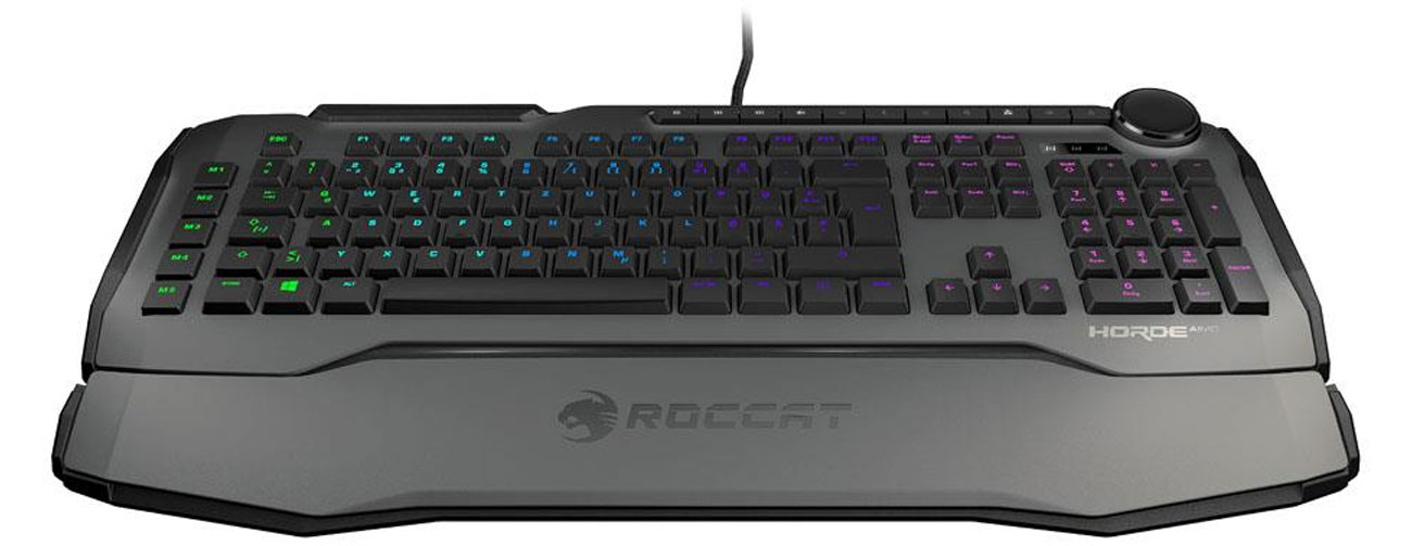 Roccat Horde AIMO Membranical RGB Gaming Keyboard White ROC-12-351