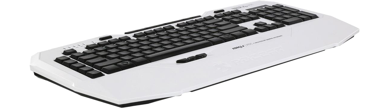 Roccat Isku FX White Widok z przodu