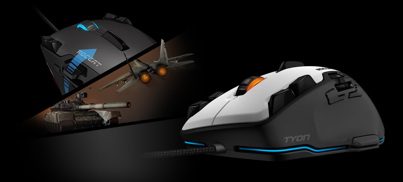 Mysz przewodowa Roccat Lua ROC-11-310 z perspektywy