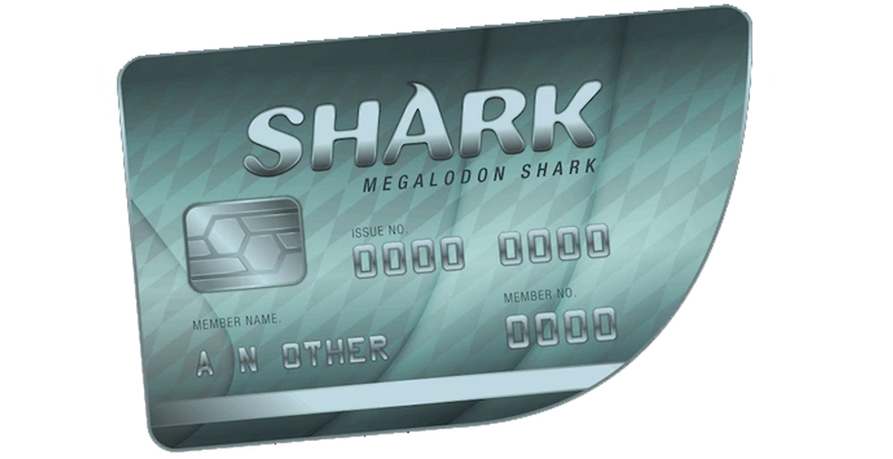 Wirtualna karta gotówkowa GTA Online Megalodon Shark Cash Card (DLC)